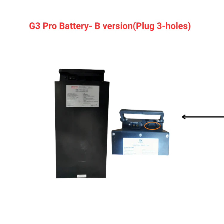 G3 pro Battery- B version(Plug 3-holes)