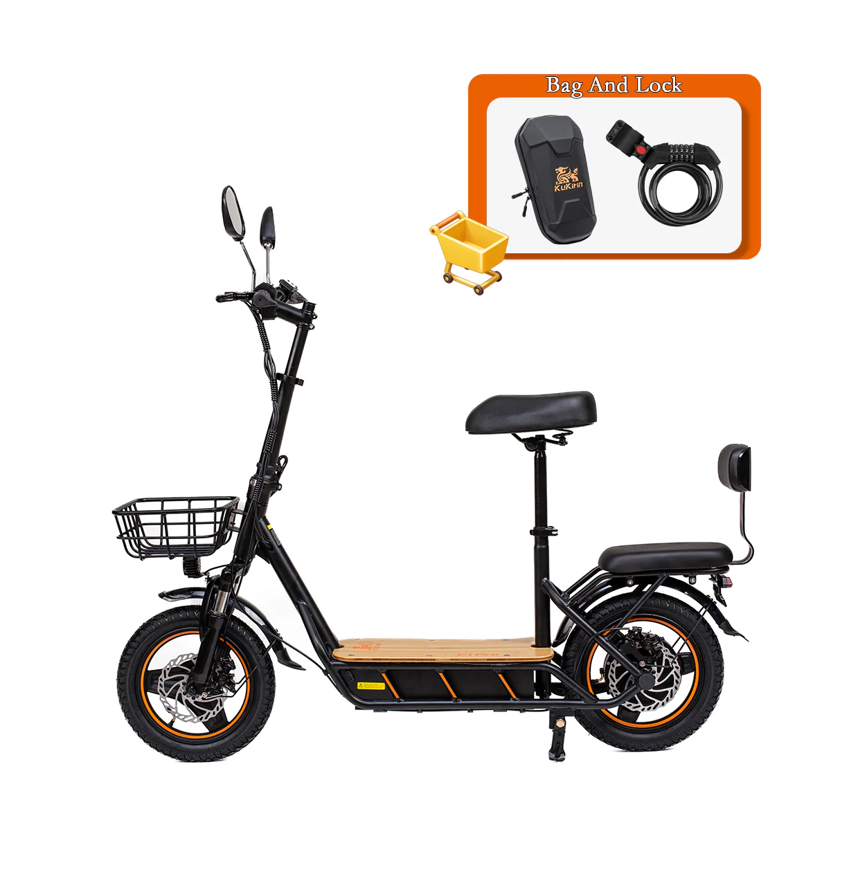 KuKirin (Kugoo Kirin) C1 Pro Electric Scooter Bike - Image 13