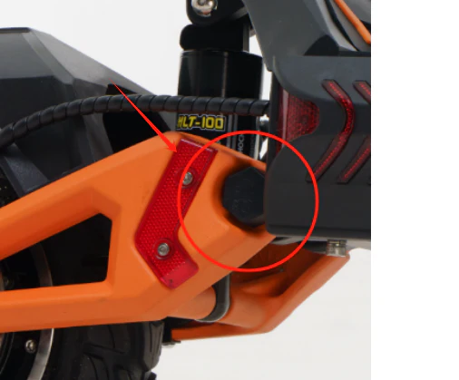Kukirin G3 Pro Suspension Nut Cover - Image 2